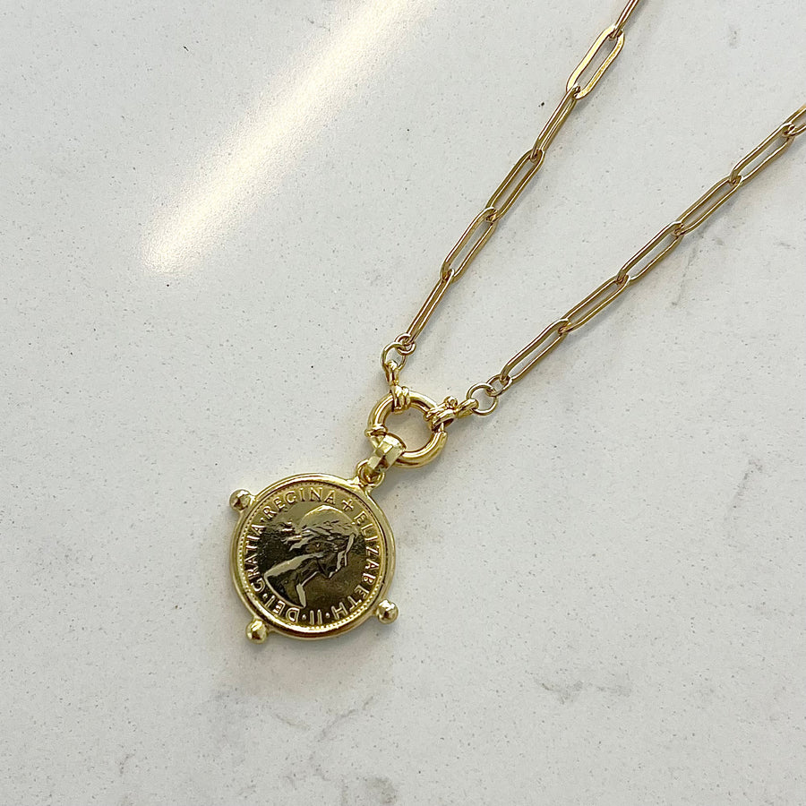Coin Necklace - 60th