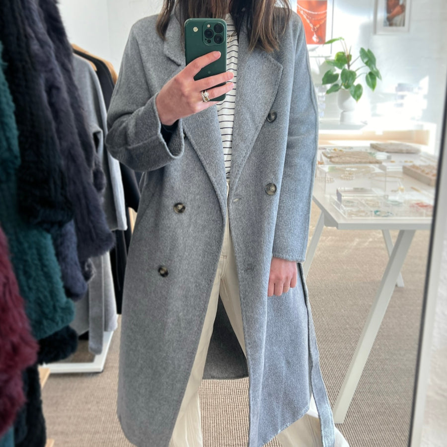 Wool Coat - Grey