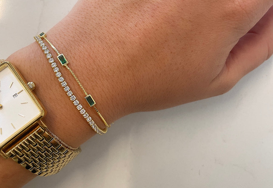 Cairo Emerald Bracelet