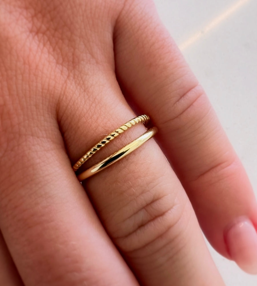Duo Ring Gold