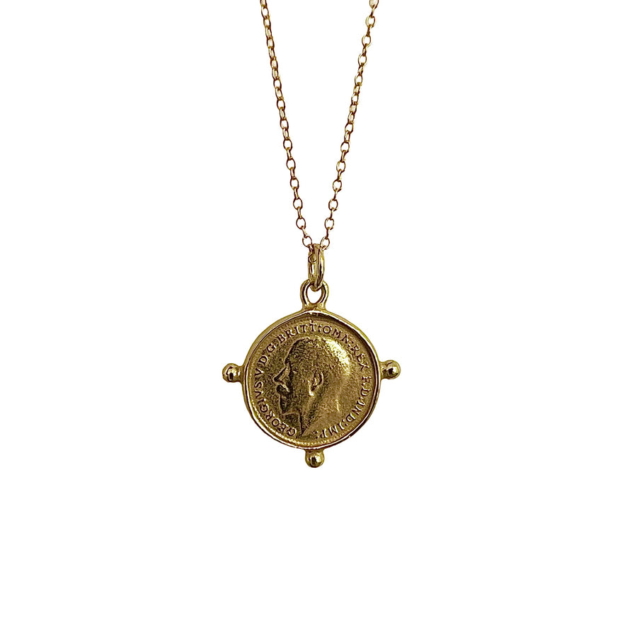 Gold Coin Necklace