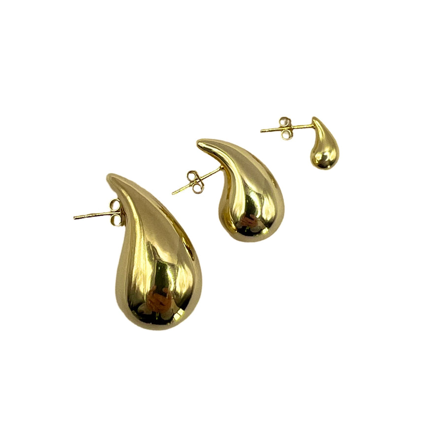 Droplet Earrings - Gold or Silver