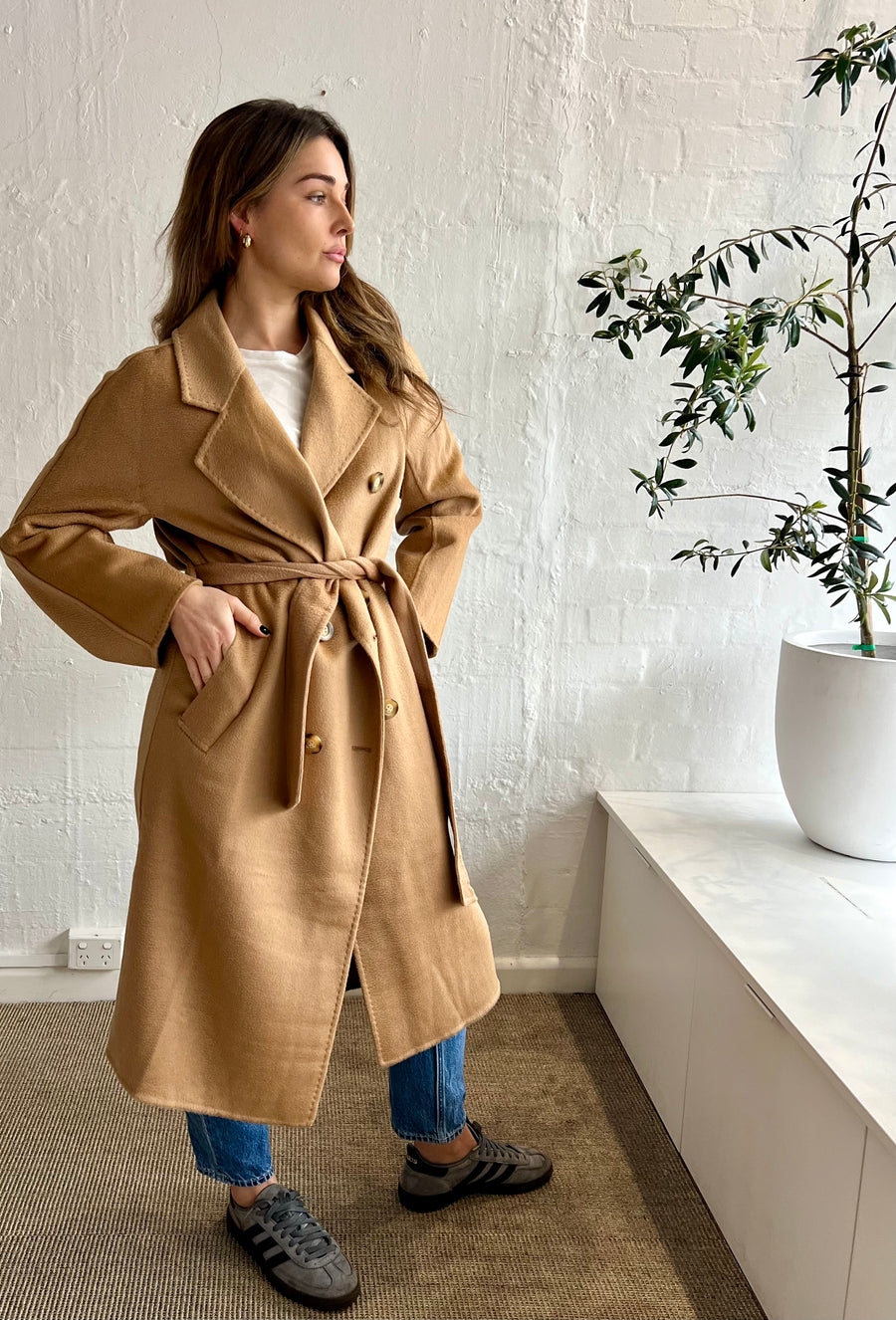 Wool Coat - Camel