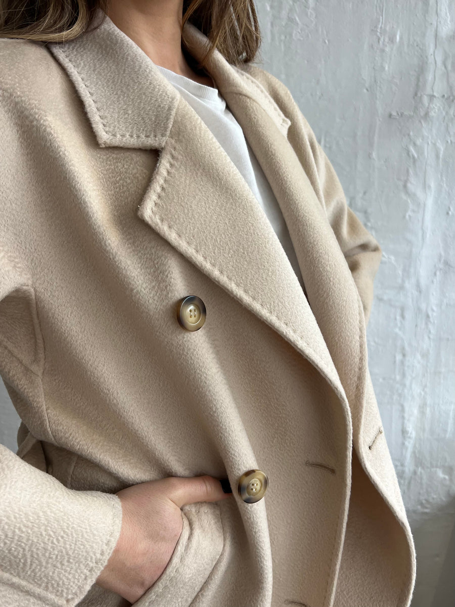 Wool Coat - Camel