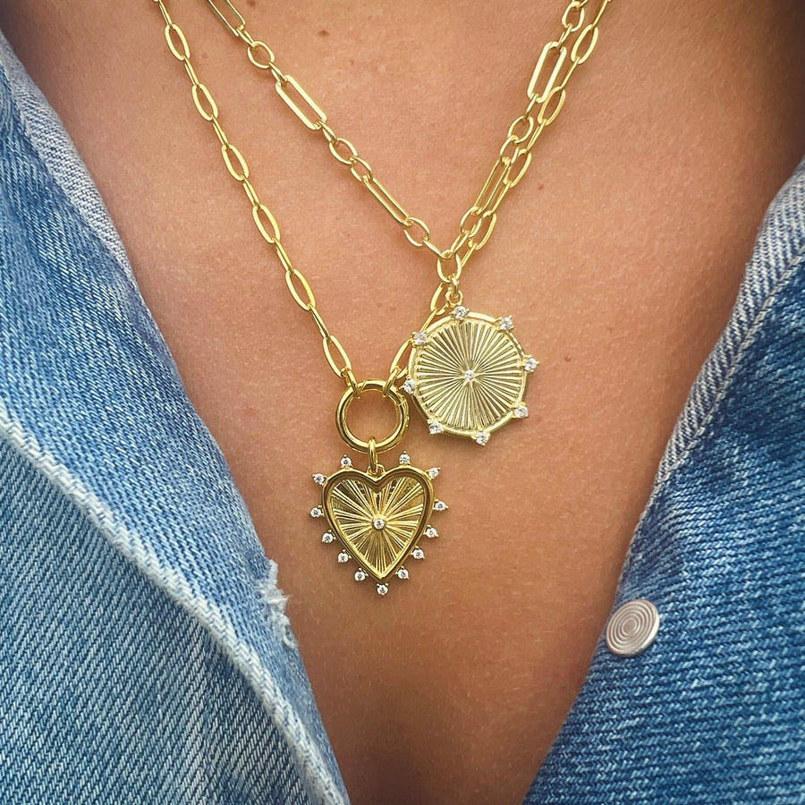 Chunky Hexagon Necklace