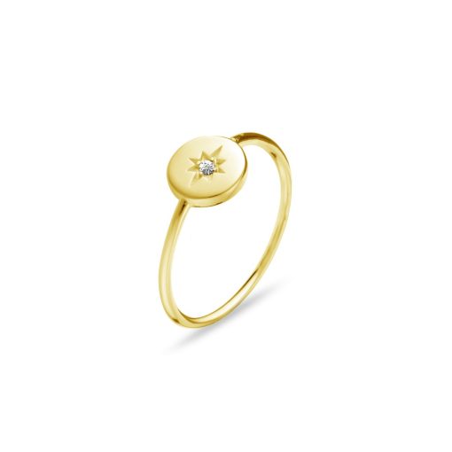 Halo Ring - Silver or Gold