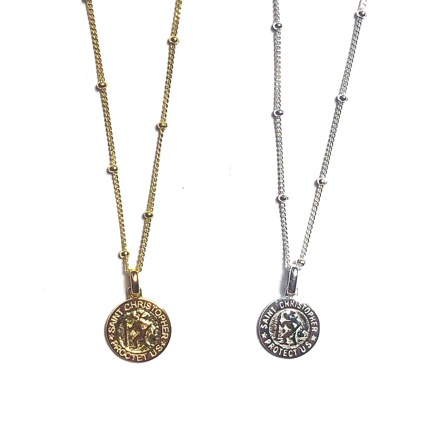 Seed Medallion Necklace